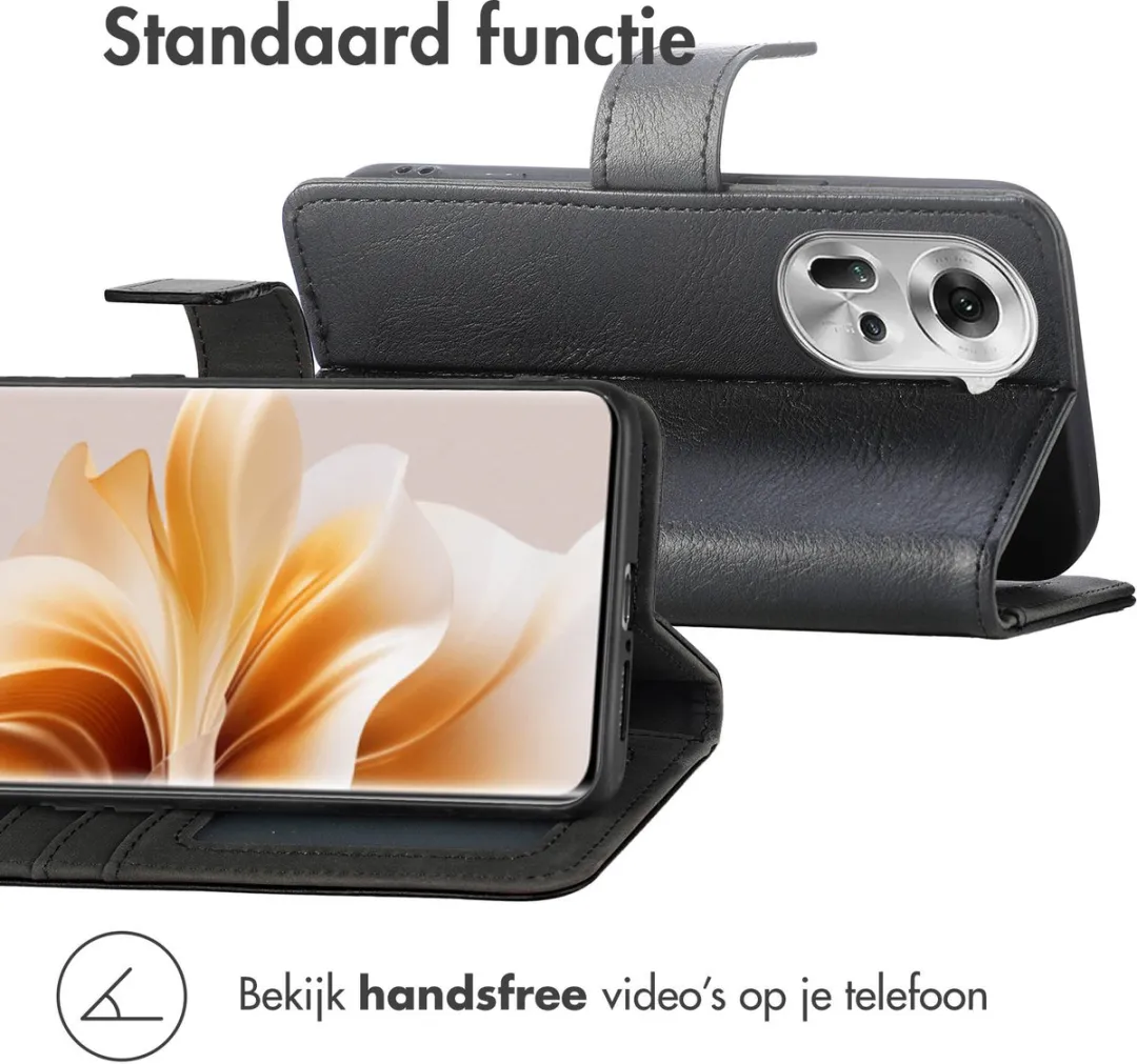 Imoshion Hoesje Oppo Reno 11F - 3 Pasjes - Zwart