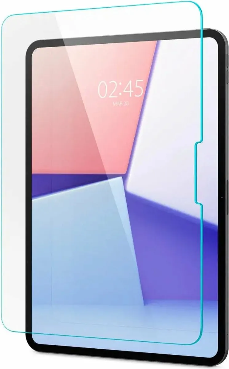 Spigen Glas.tR iPad Pro 11" 2024 - Transparant - Reinigingskit