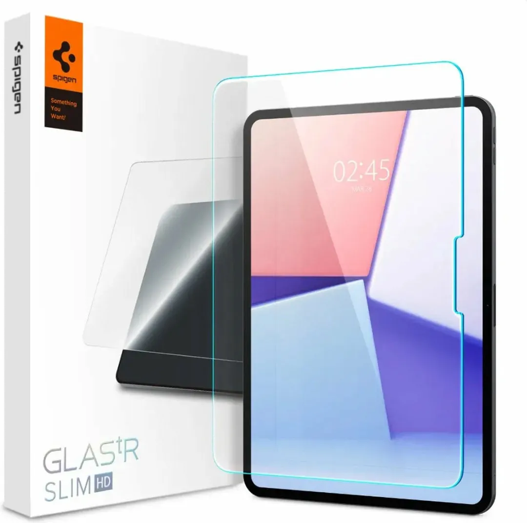 Spigen Glas.tR iPad Pro 11" 2024 - Transparant - Reinigingskit - afbeelding 6 van 6