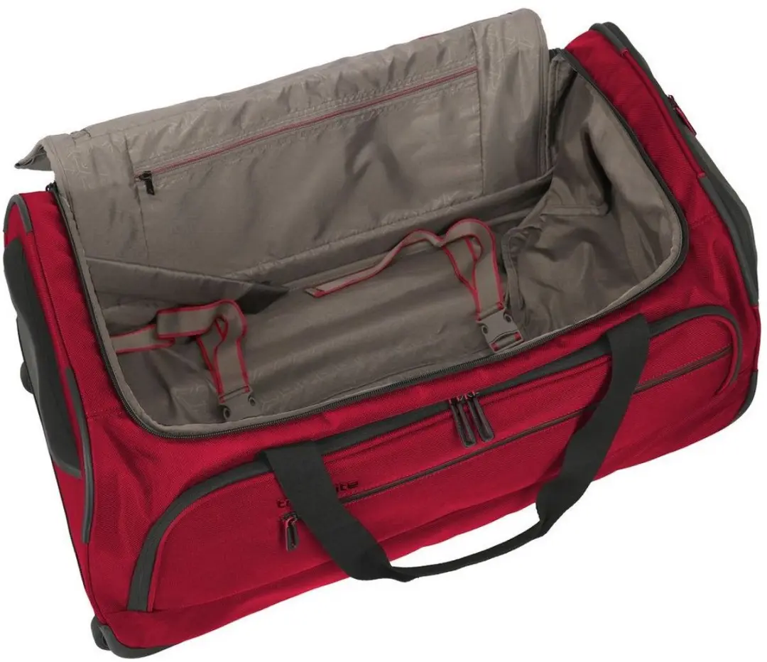 Travelite Crosslite 5.0 Reistas met Wielen M - 71L - Rood - afbeelding 6 van 6