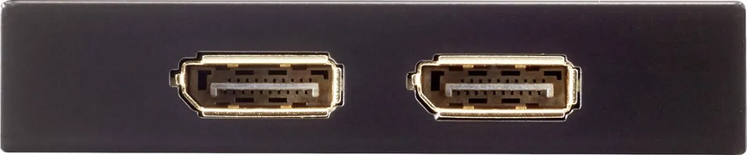 Renkforce RF-3795624 DisplayPort-switch 2 poorten - Metaal