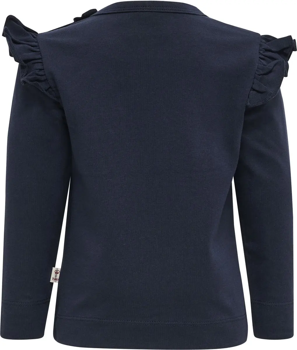 Hummel Artemis Baby T-Shirt Lange Mouwen - Black Iris - afbeelding 2 van 4