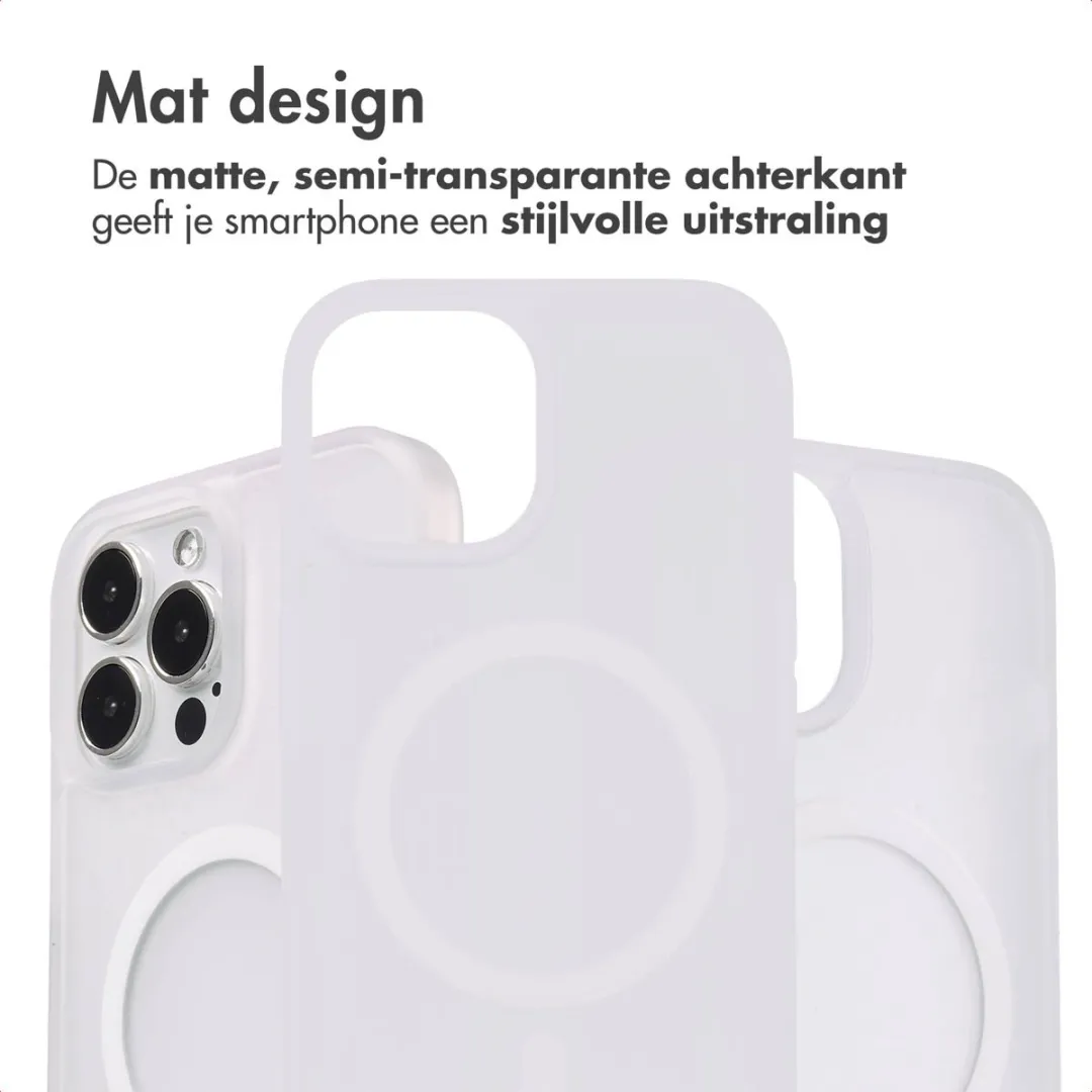 Imoshion Hoesje iPhone 13 Pro Max MagSafe Wit
