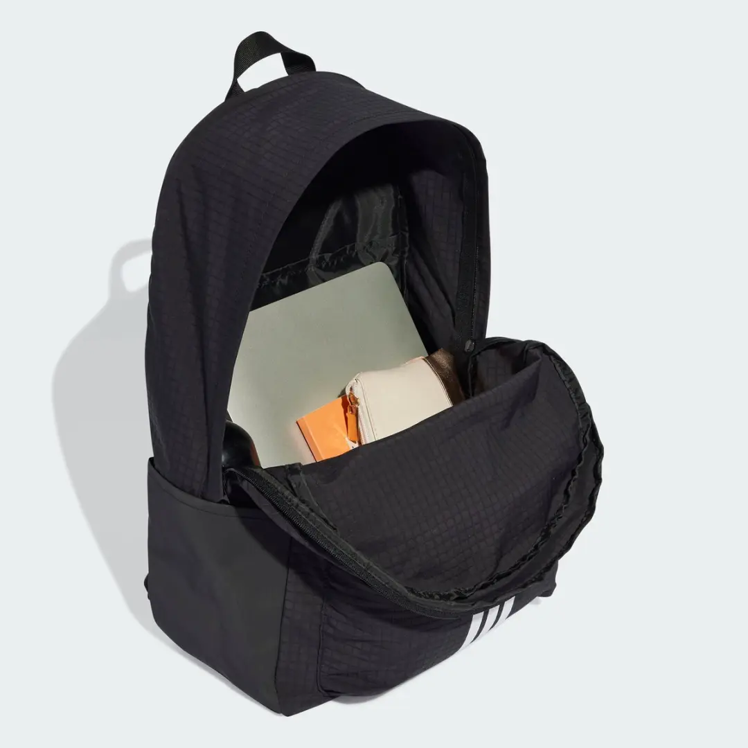 adidas Essentials 3-Stripes Rugzak - 27,4 l - Zwart - afbeelding 6 van 6