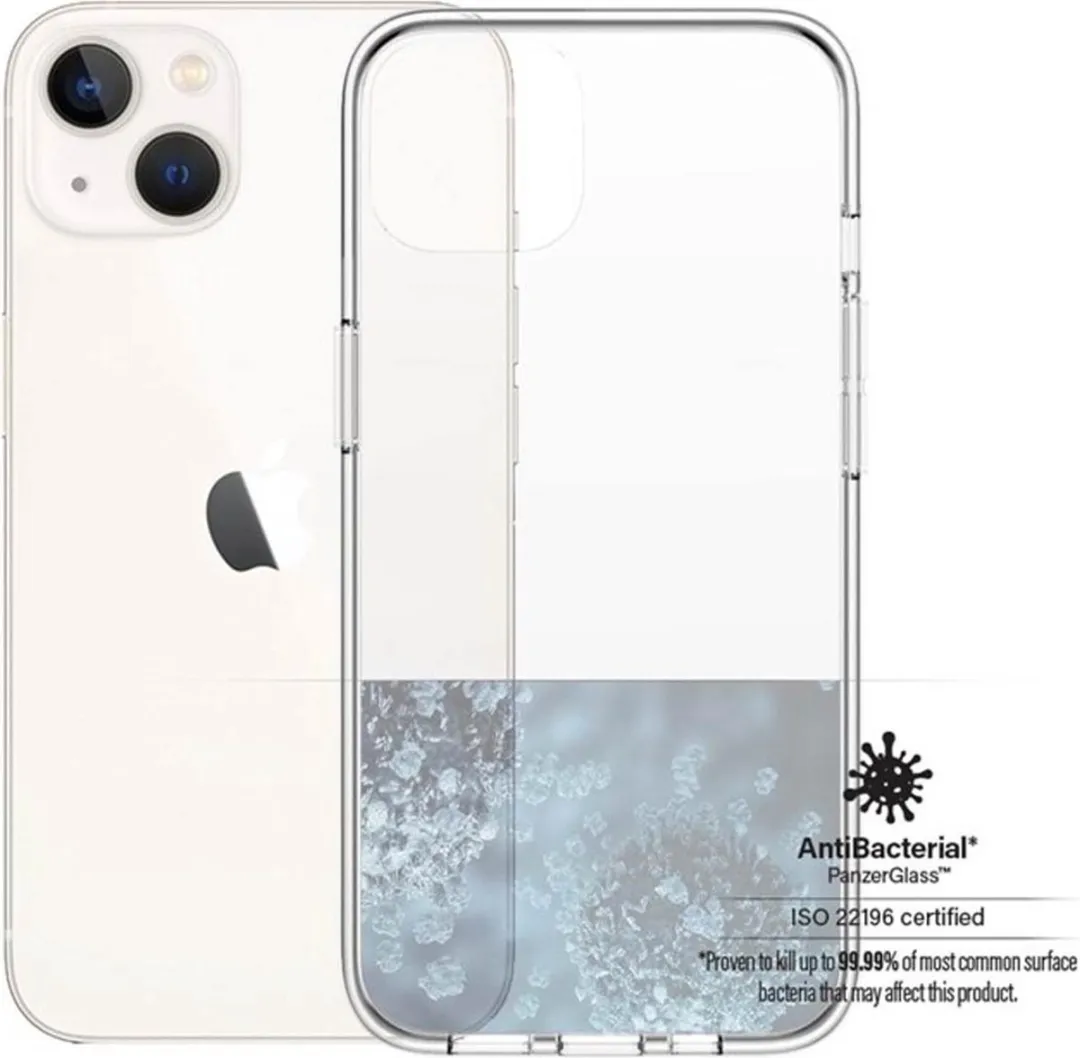 PanzerGlass ClearCase AntiBacterial PZ-0313 - iPhone 13 - Transparant - afbeelding 4 van 6