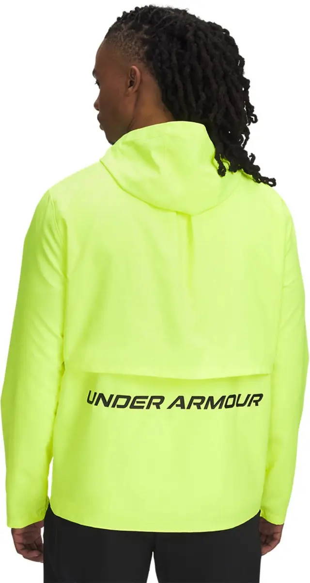 Under Armour Launch Windjack Geel S Man - afbeelding 2 van 3