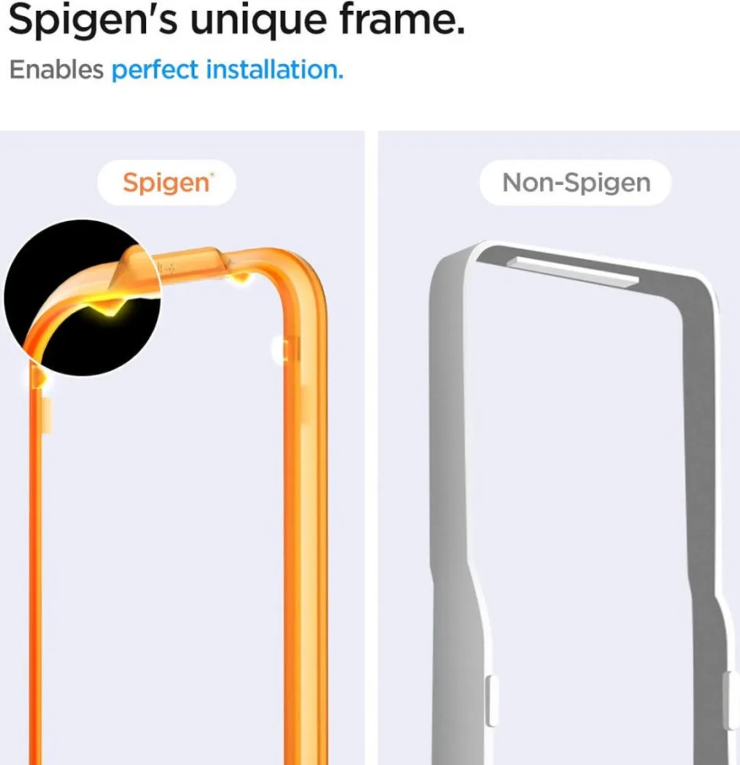 Spigen AGL07775 Screenprotector Samsung Galaxy A55 - 2 Stuks