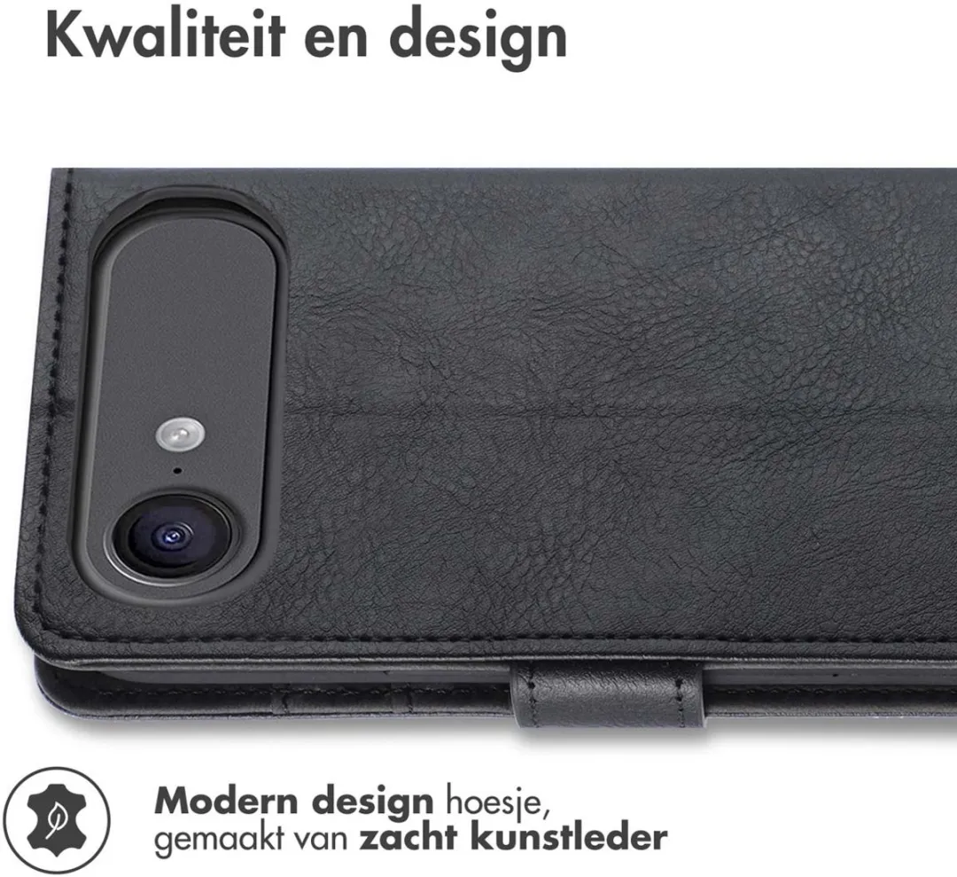 Imoshion Hoesje iPhone 17 Air - 3 Pasjes - Zwart