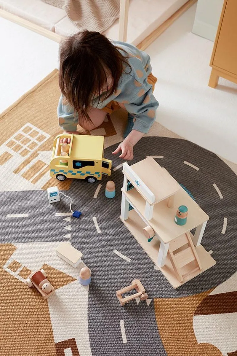 Kids Concept Ziekenwagen Aiden - Hout