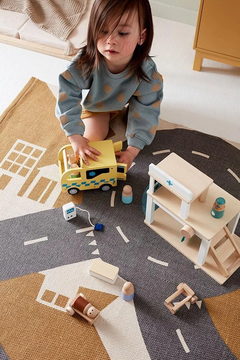 Kids Concept Ziekenwagen Aiden - Hout