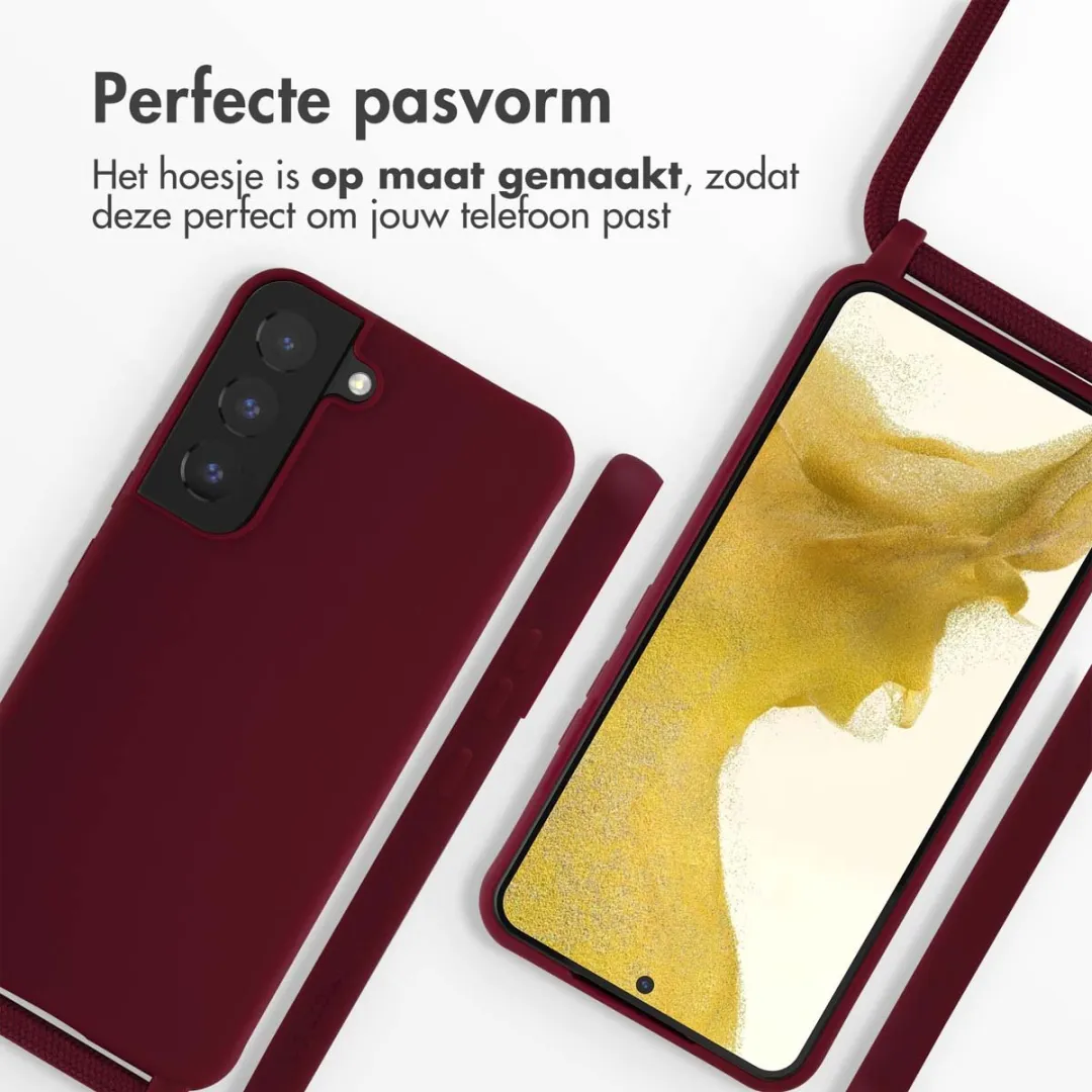 Imoshion Hoesje Samsung Galaxy S22 - Donkerrood