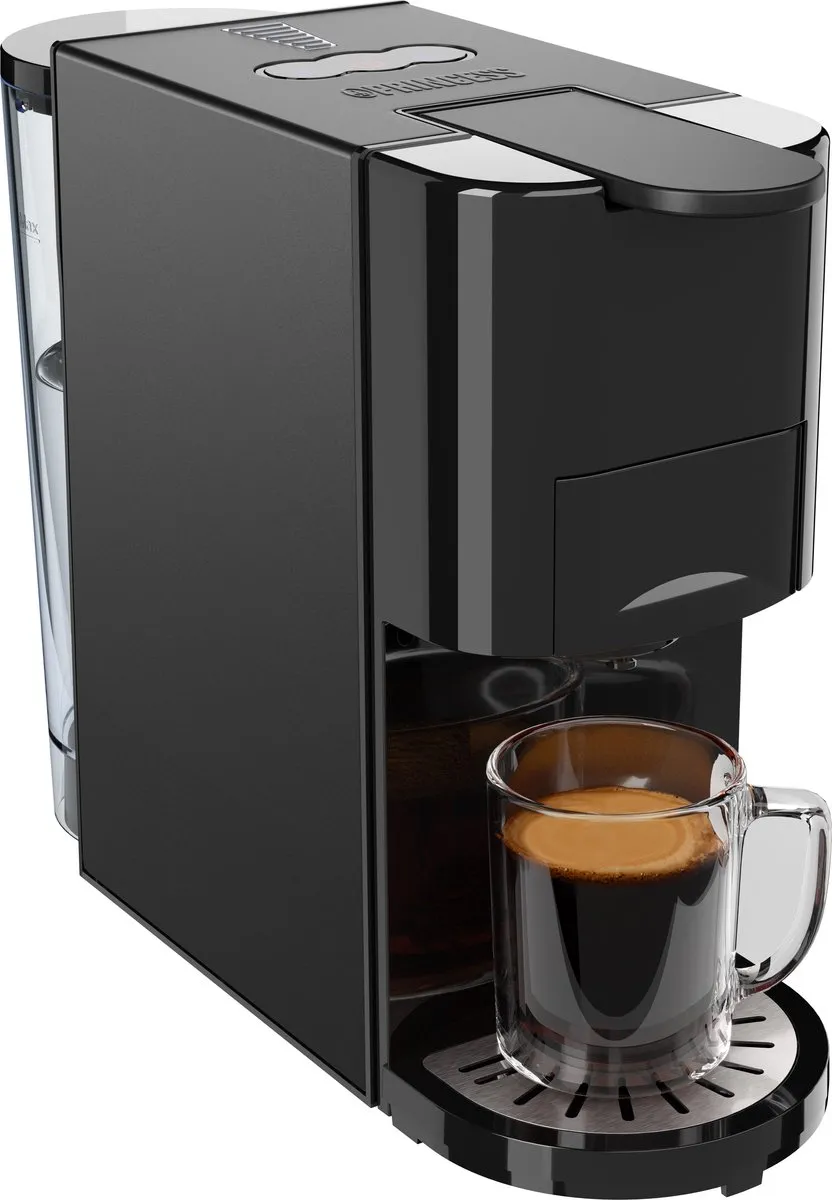 Princess 249454 Multi Capsule Koffiemachine - 4 in 1 - Zwart/Zilver