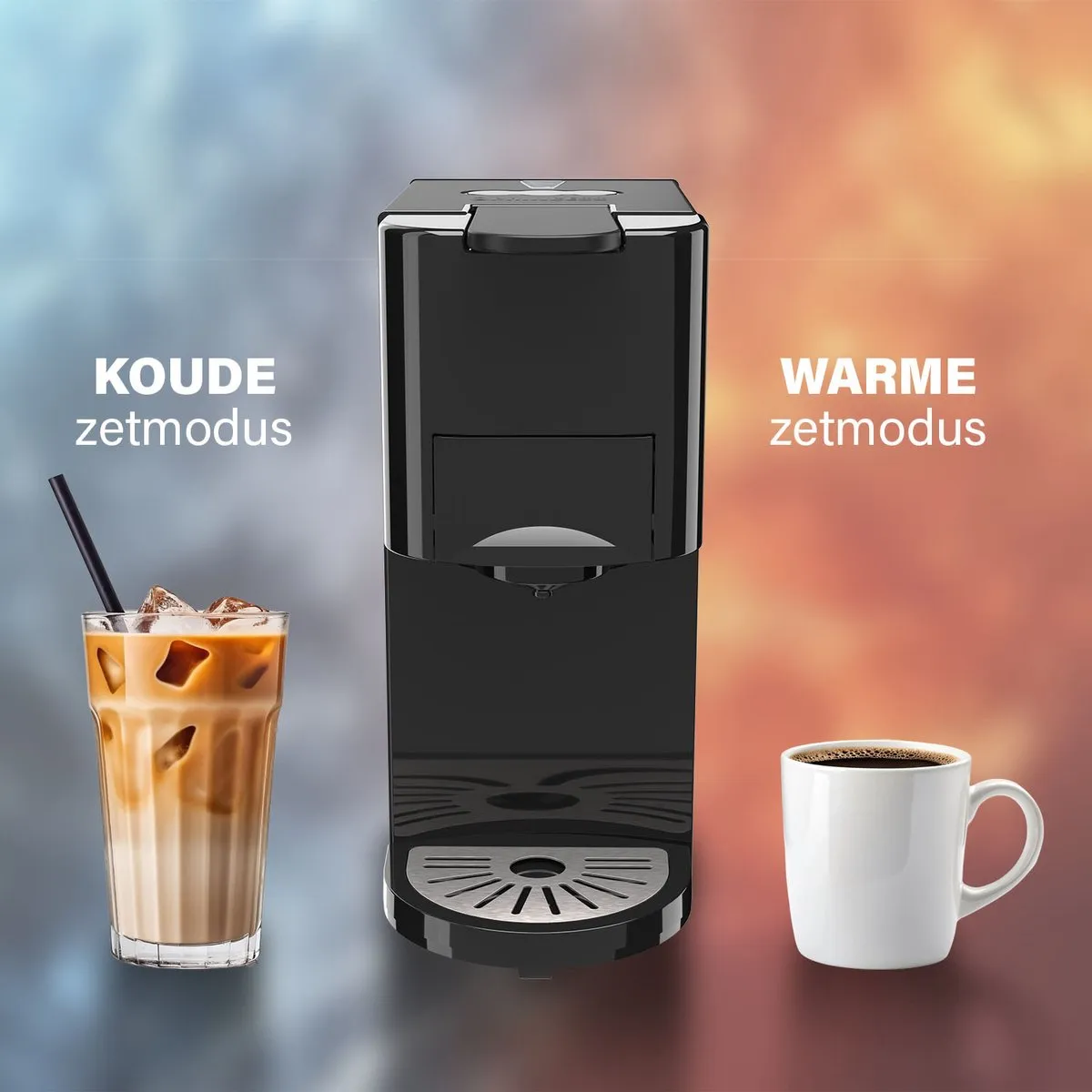 Princess 249454 Multi Capsule Koffiemachine - 4 in 1 - Zwart/Zilver - afbeelding 6 van 6
