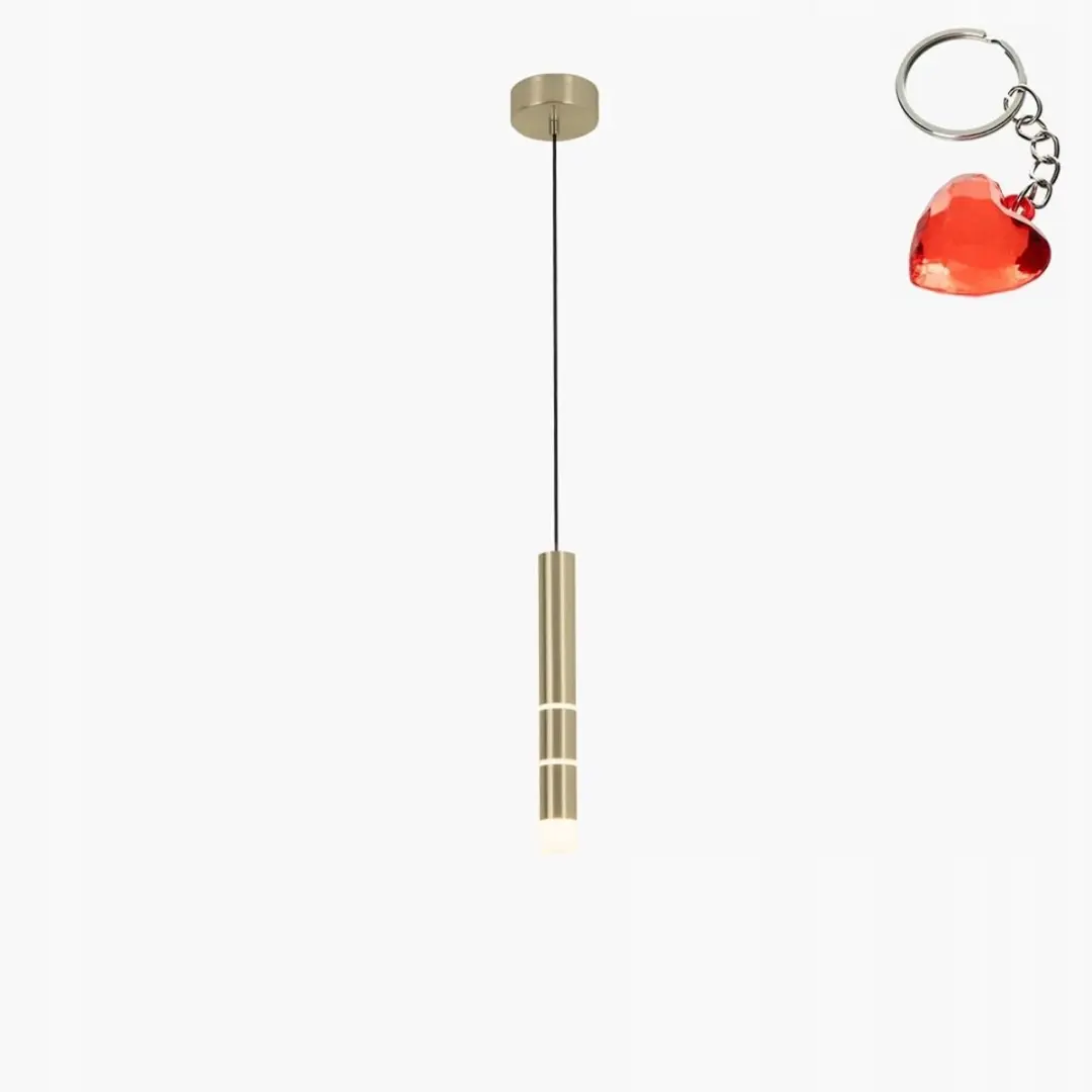 Paul Neuhaus PURE-VEGA LED Hanglamp 4,5W Messing Mat