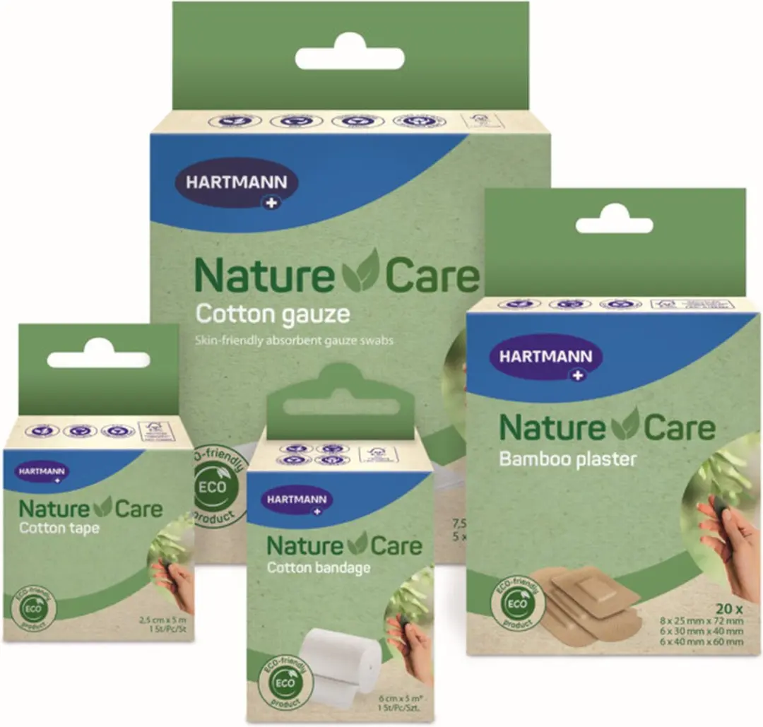 Hartmann Nature Care Elastisch Katoenverband 6cm x 5m - afbeelding 2 van 2