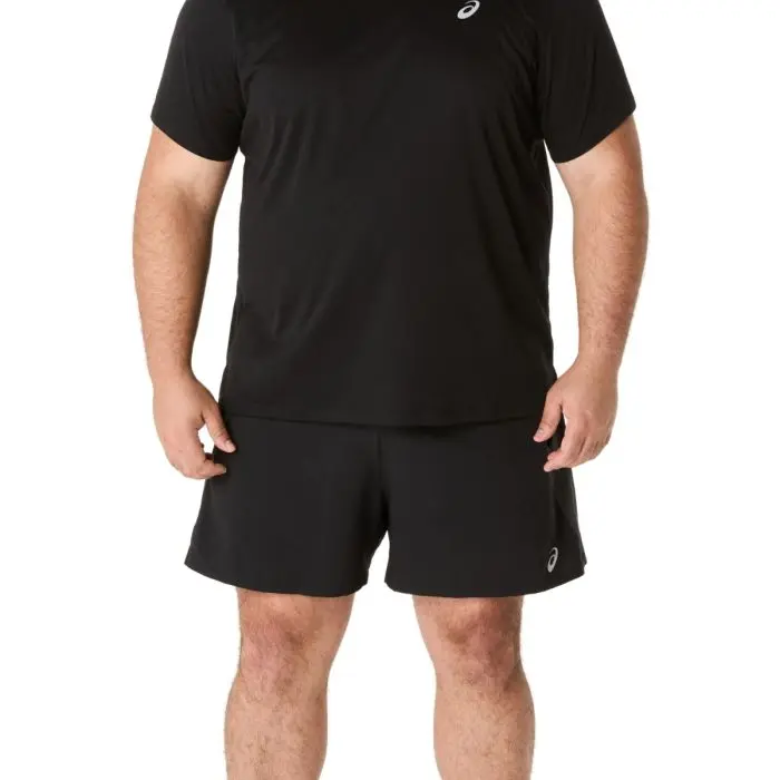 ASICS Road 5 Inch Shorts Heren - Zwart - afbeelding 5 van 6