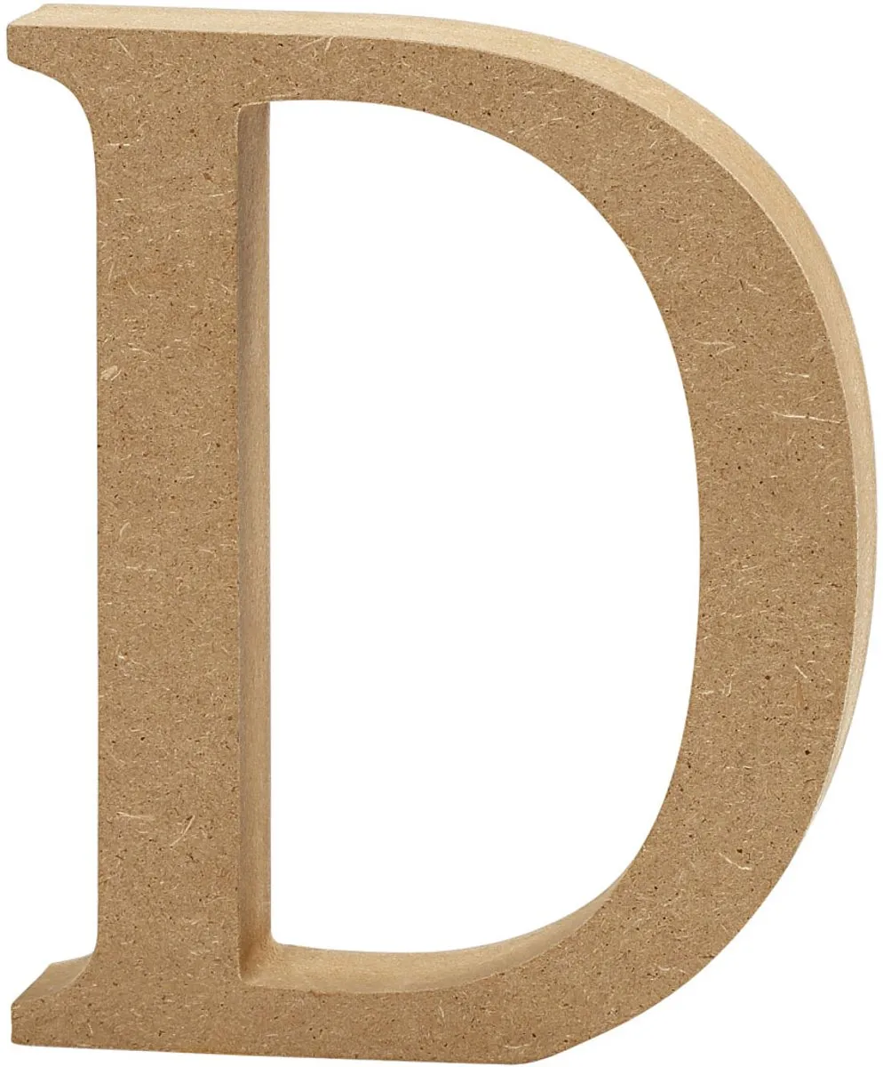 Creativ Company Houten Letter D MDF 8cm