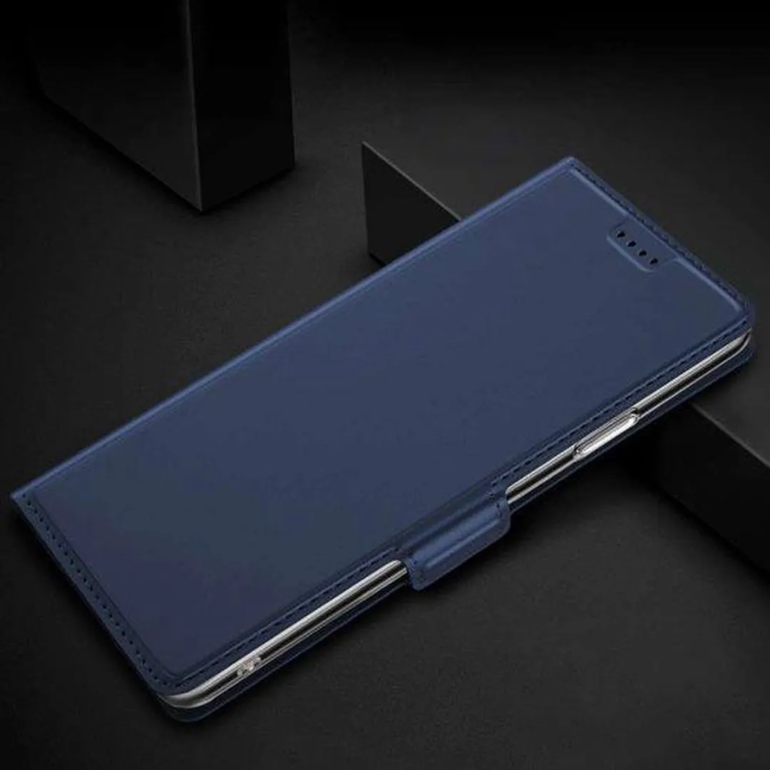 Just in Case iPhone 11 Pro Max Bookcase Hoesje - Blauw - afbeelding 6 van 6