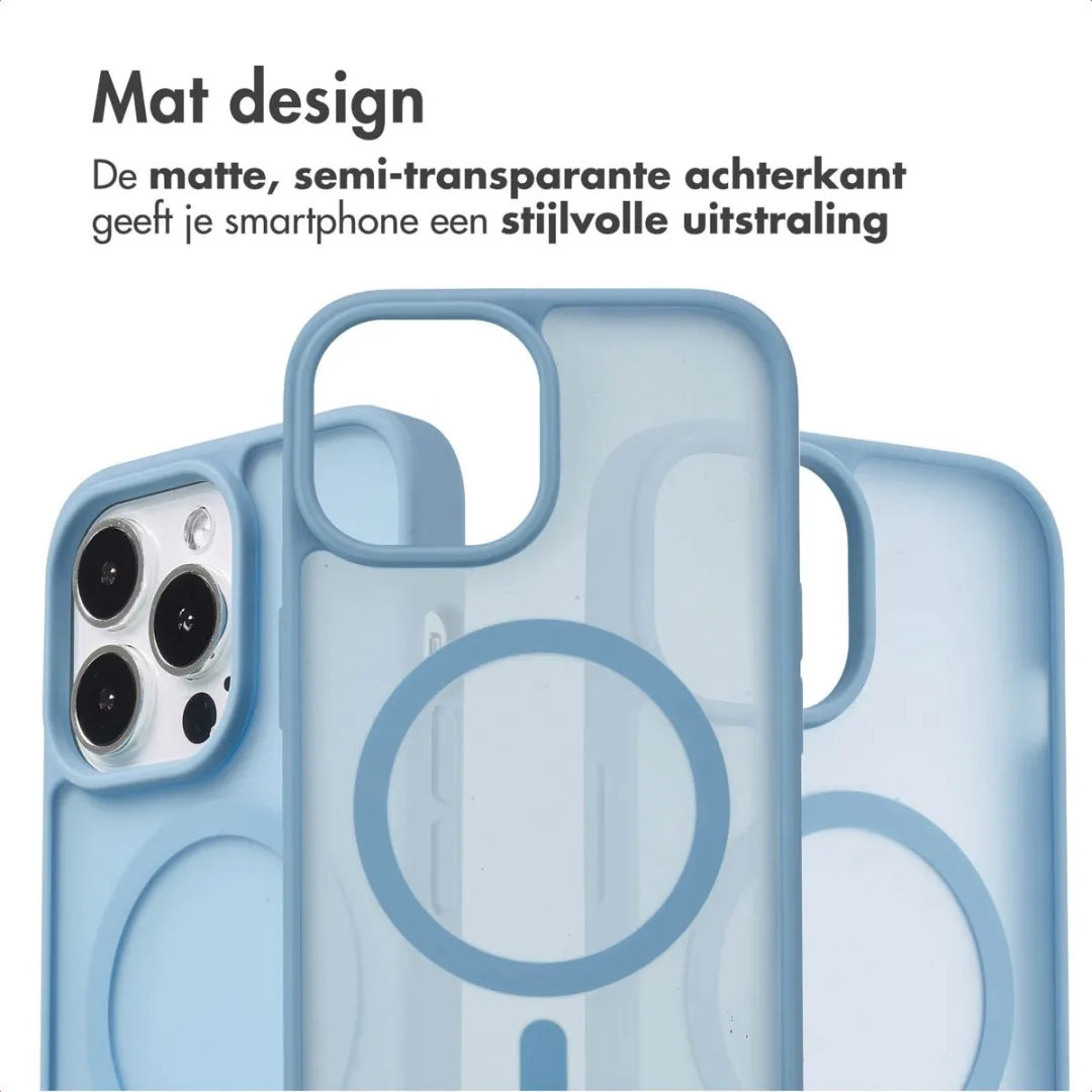 Imoshion Hoesje iPhone 13 Pro MagSafe Lichtblauw