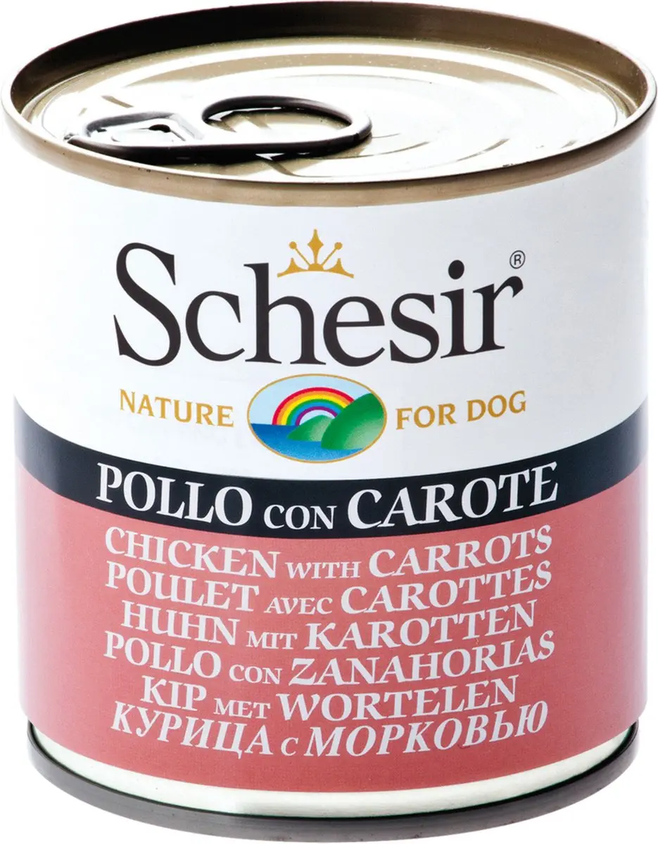 Schesir Hond Blik 285 g Kip&Wortel