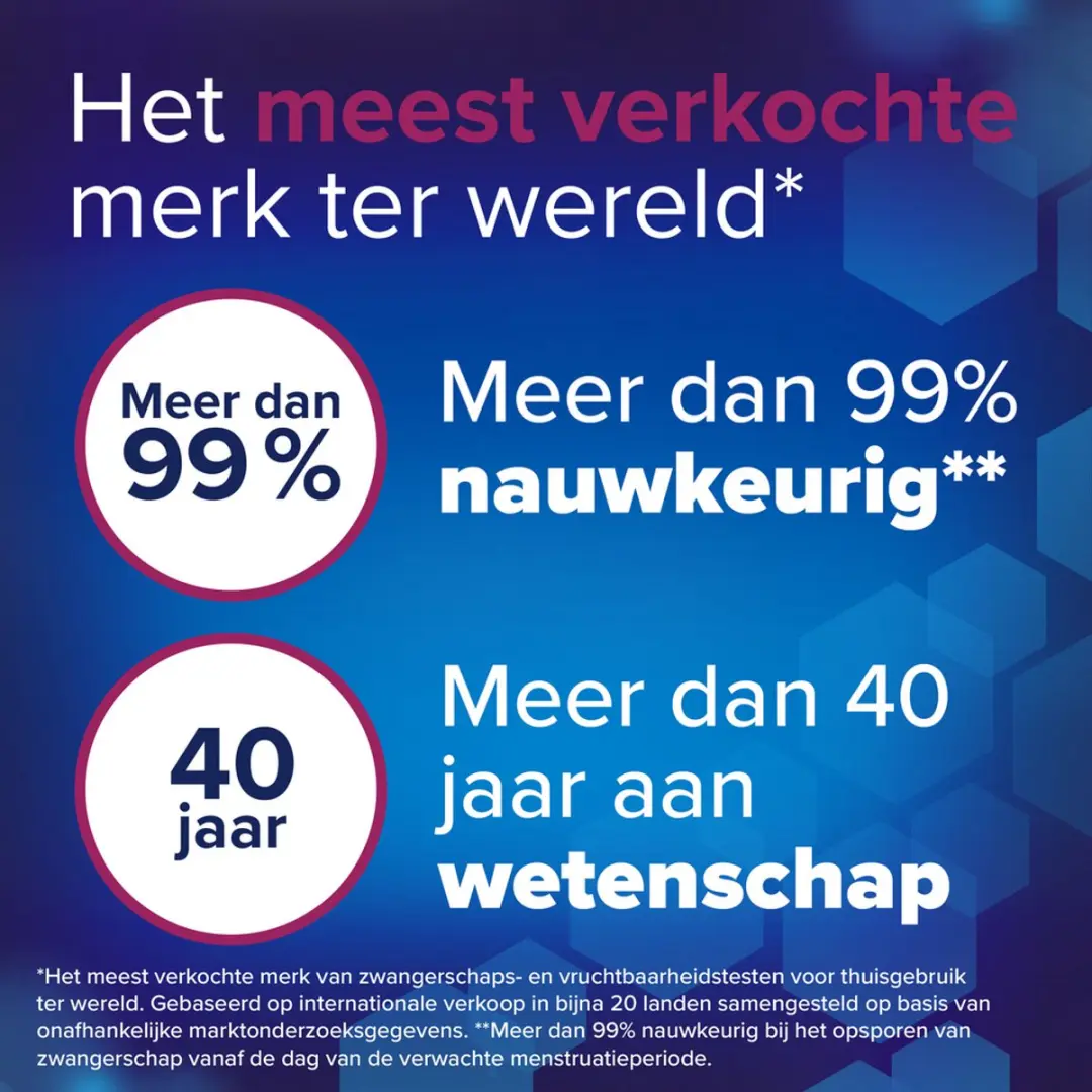 Clearblue Ultravroeg Geavanceerd Zwangerschapstest - 2 Stuks - afbeelding 5 van 6