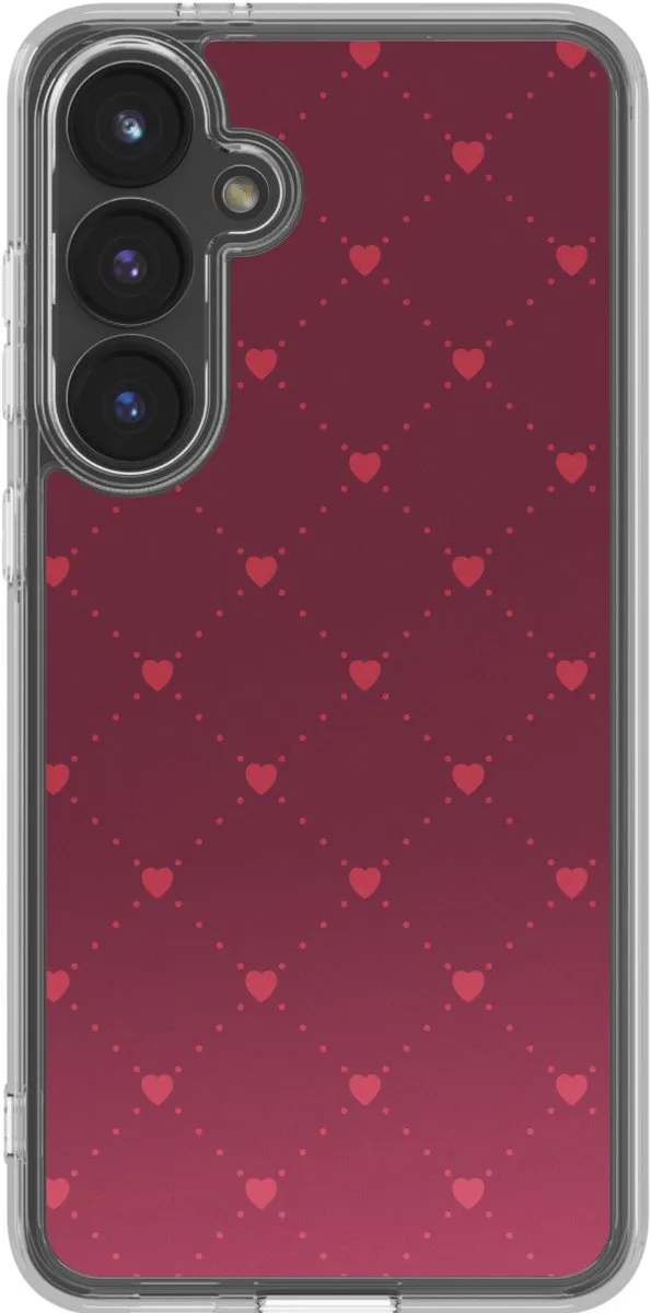 Imoshion Hoesje Samsung Galaxy S24 FE - Crush Check Coral Dust