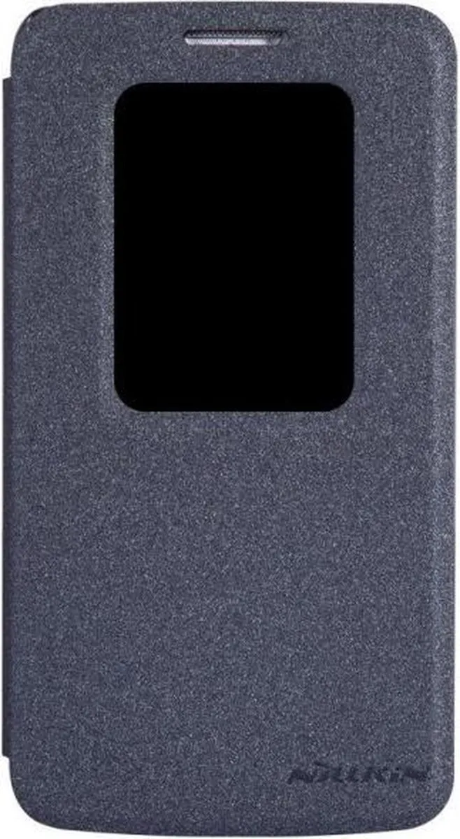 Nillkin Leather Case LG G2 Mini Sparkle Series - Zwart - afbeelding 2 van 6