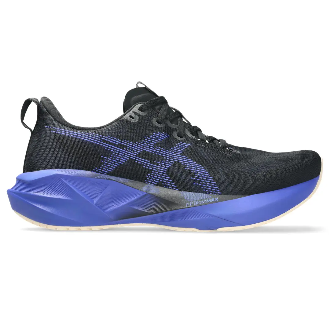 ASICS Novablast 5 Hardloopschoenen Heren - Zwart/Blauw - afbeelding 4 van 6