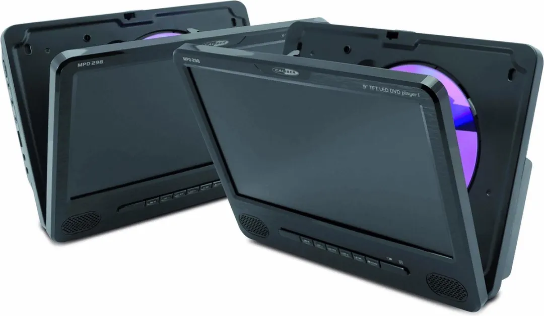 Caliber MPD298 Draagbare DVD Speler - 2x 9 Inch - Zwart