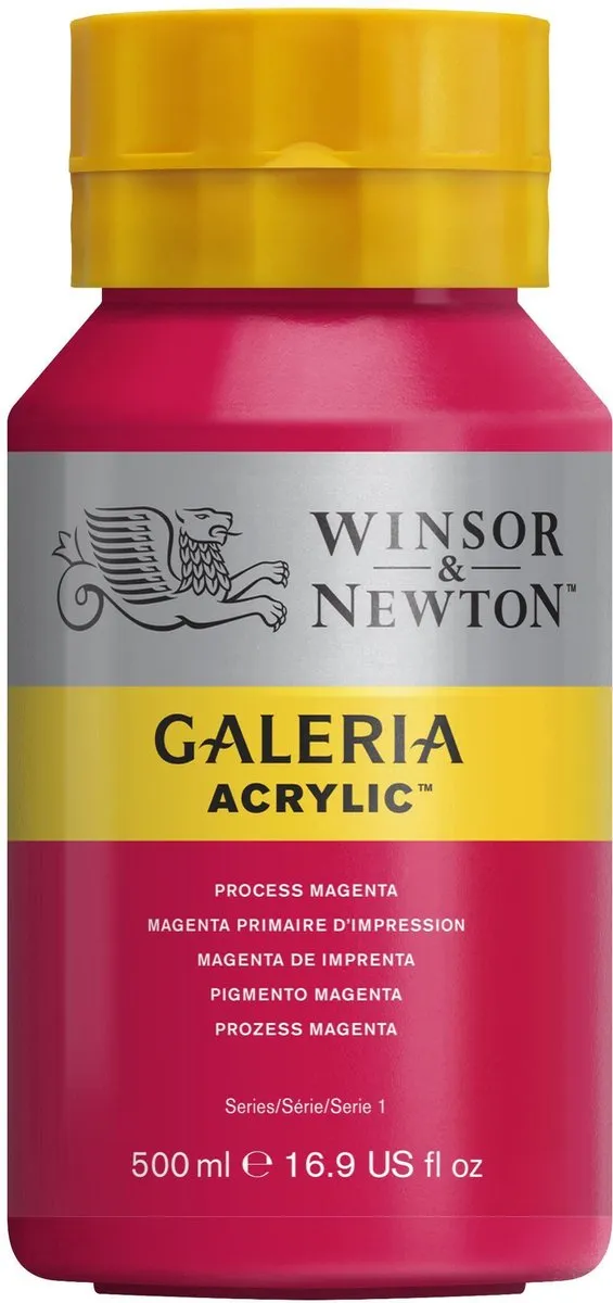Winsor & Newton Galeria Acryl Process Magenta 500ml