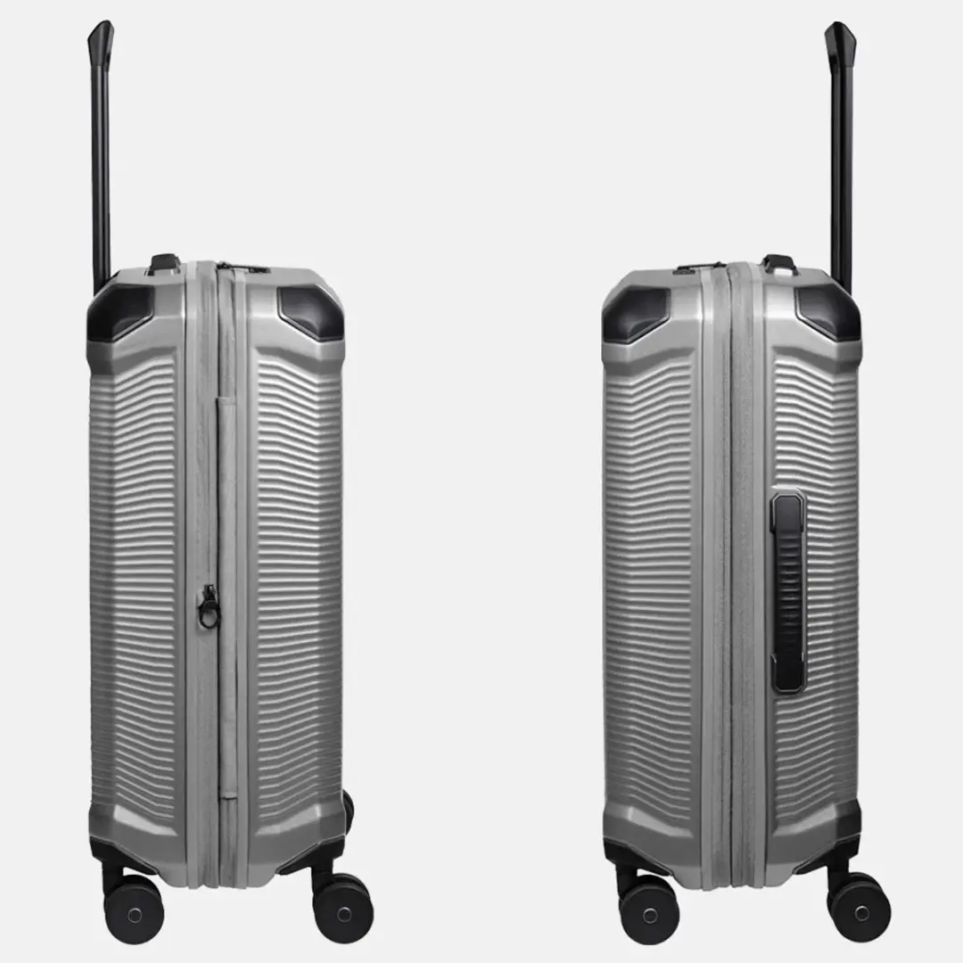 Travelite Millennium Spinner M Koffer - 76 l - Zilver - afbeelding 2 van 6