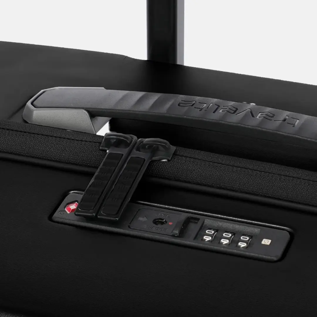Travelite Millennium Spinner M Reiskoffer - 76L - Zwart - afbeelding 4 van 6