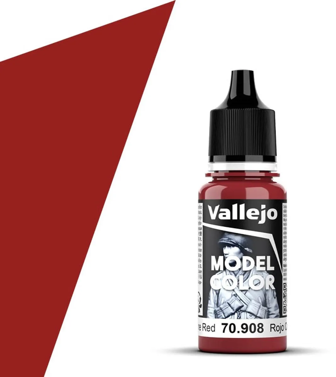 Vallejo Model Color Carmine Red Acrylverf 17ml