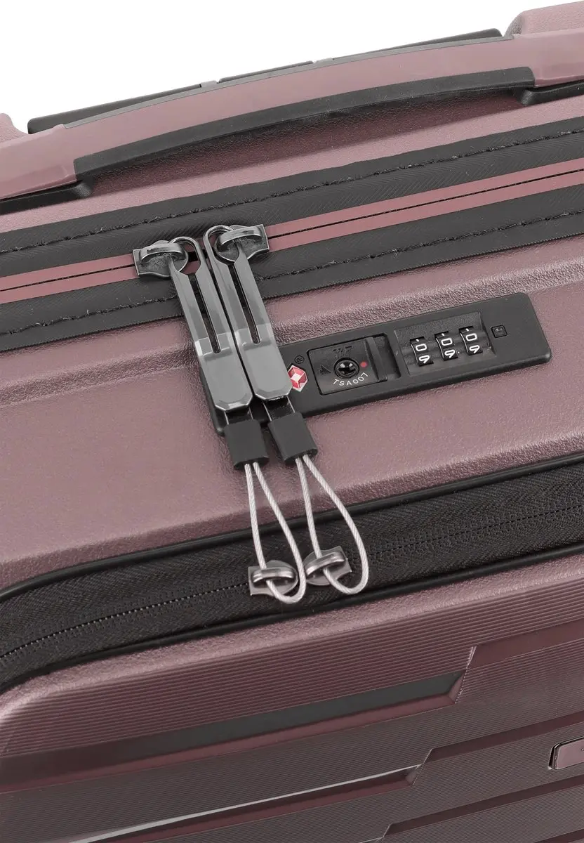 Travelite Air Base Trolley S - 43L - Lilac Metallic - afbeelding 4 van 6