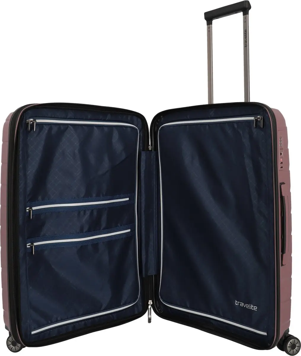 Travelite Air Base Harde Koffer 67cm - Paars - afbeelding 4 van 6