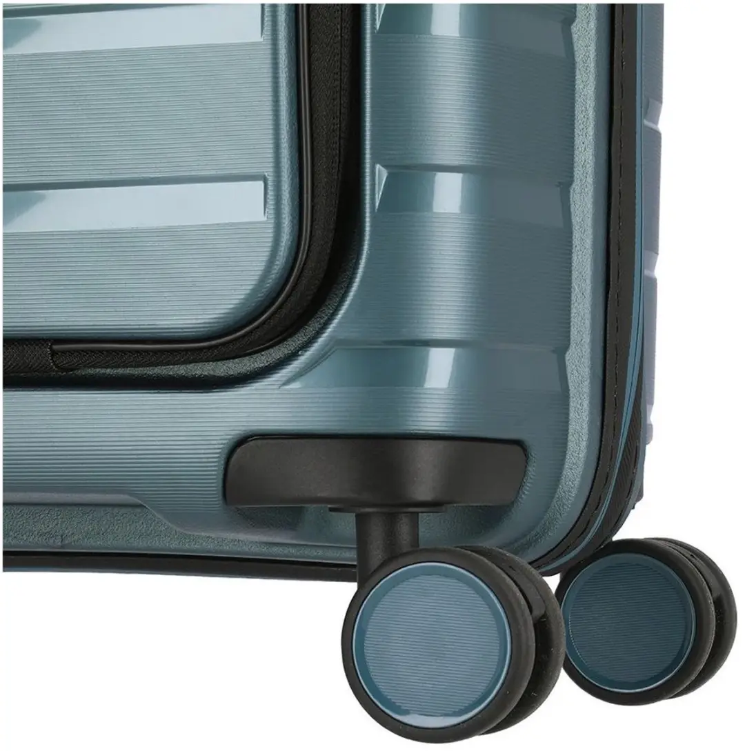 Travelite Air Base S 4-Wiel Trolley 43L - Iceblauw - afbeelding 4 van 6