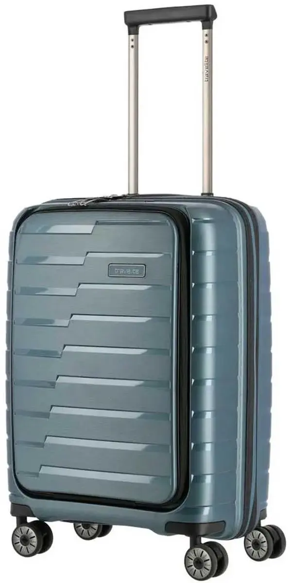 Travelite Air Base S 4-Wiel Trolley 43L - Iceblauw - afbeelding 3 van 6
