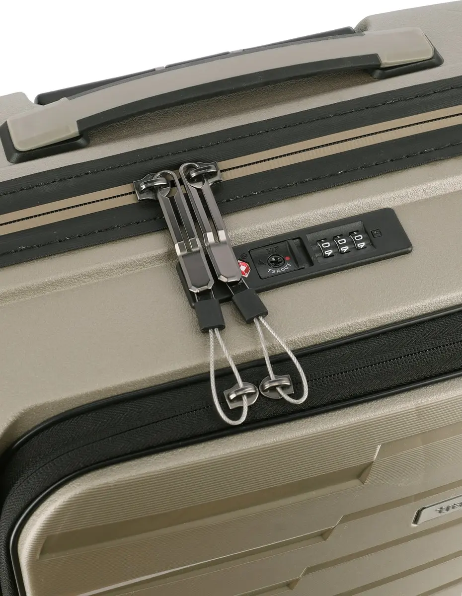 Travelite Air Base S 4-Wiel Trolley - 43L - Champagne - afbeelding 6 van 6