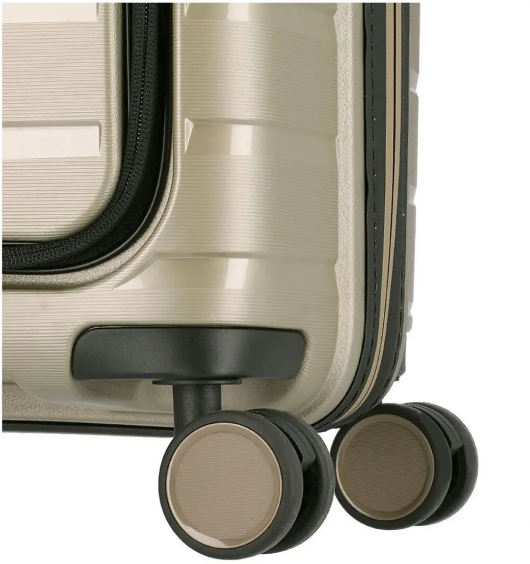Travelite Air Base S 4-Wiel Trolley - 43L - Champagne - afbeelding 4 van 6