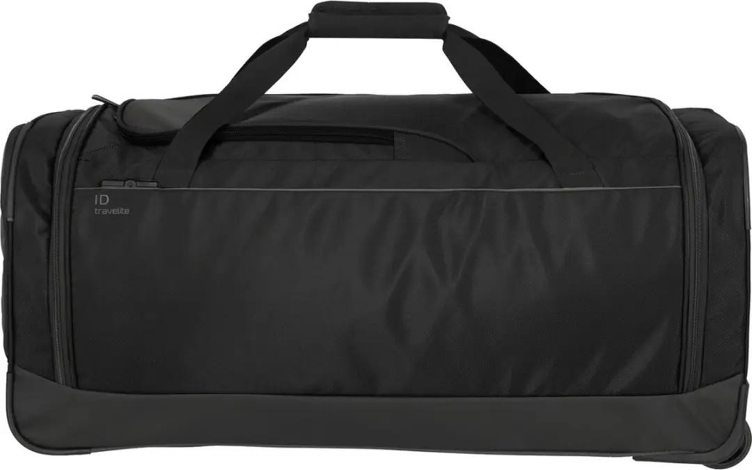 Travelite Crosslite 5.0 Wheeled Duffle L - 97L - Zwart - afbeelding 3 van 6