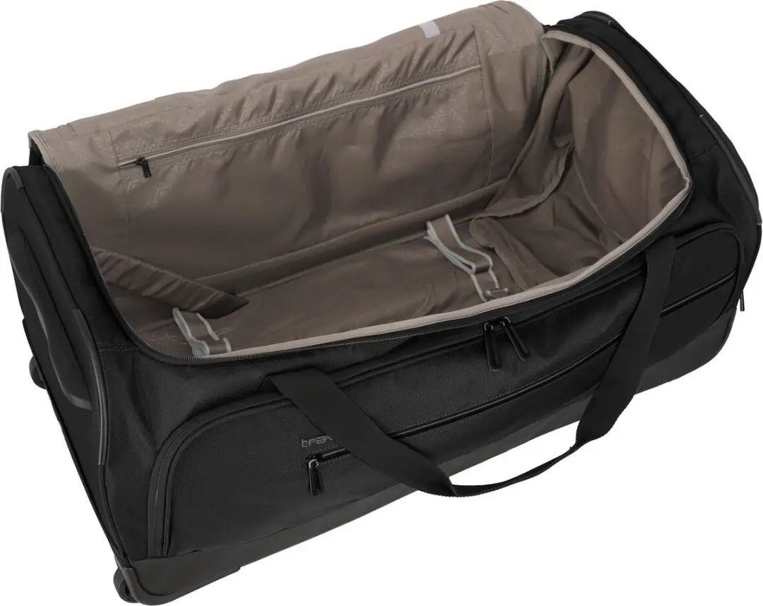 Travelite Crosslite 5.0 Wheeled Duffle L - 97L - Zwart - afbeelding 4 van 6