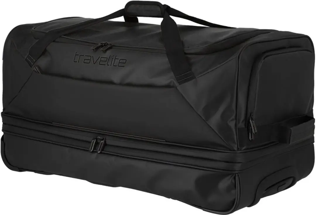 Travelite Basics Wheeled Duffle 70cm 98L - Zwart - afbeelding 6 van 6