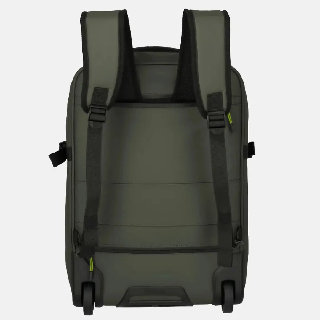 Travelite Briize Trolley Rugzak - Khaki - afbeelding 4 van 6