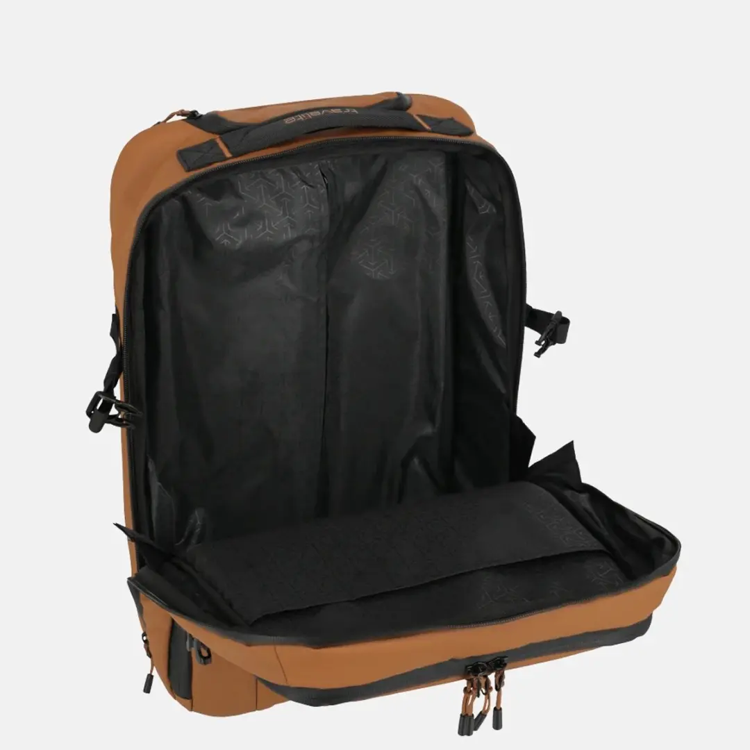 Travelite Briize Trolley Rugzak 27L - Curry - afbeelding 2 van 6