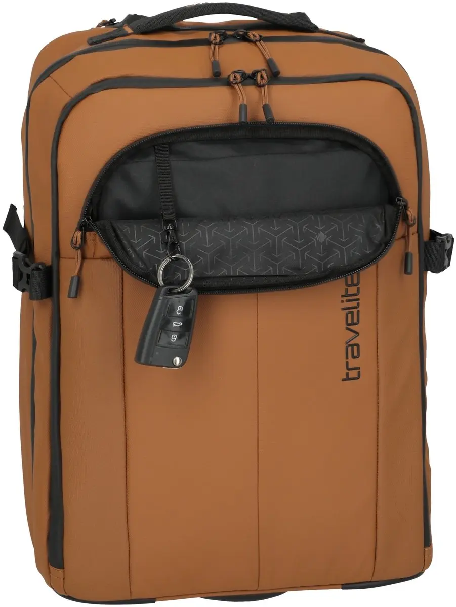 Travelite Briize Trolley Rugzak 27L - Curry - afbeelding 6 van 6