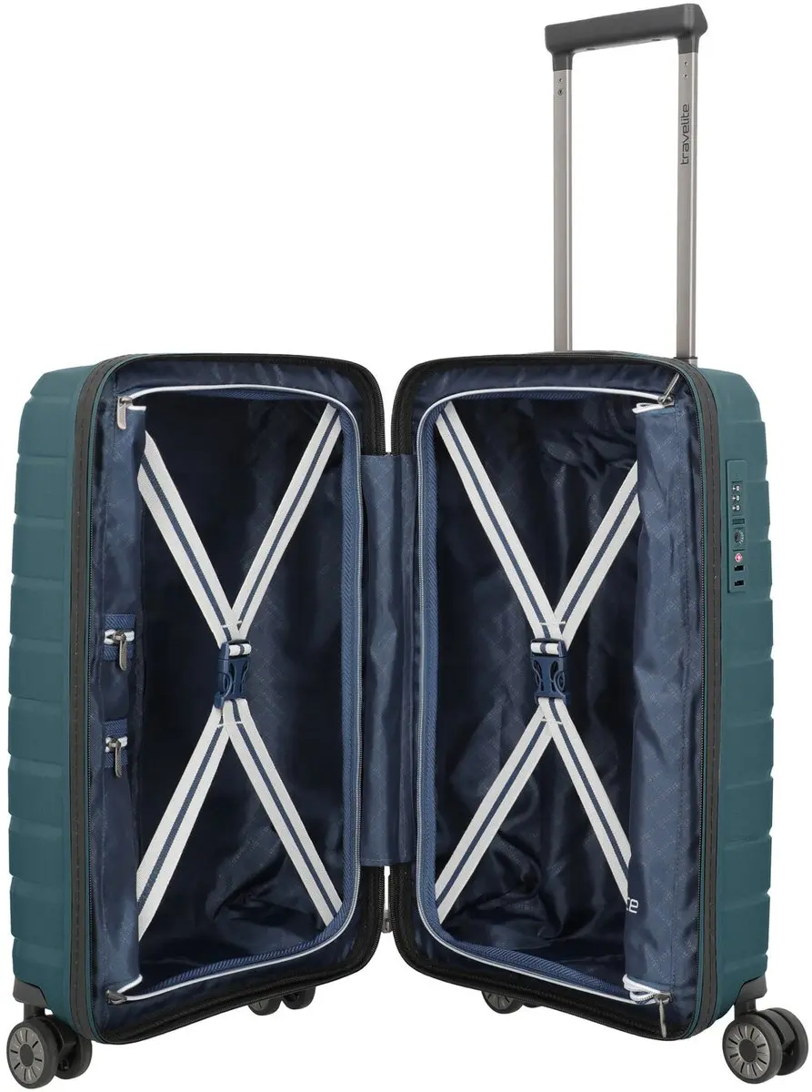 Travelite Air Base Trolley S Slim - Ice Blue - afbeelding 5 van 6