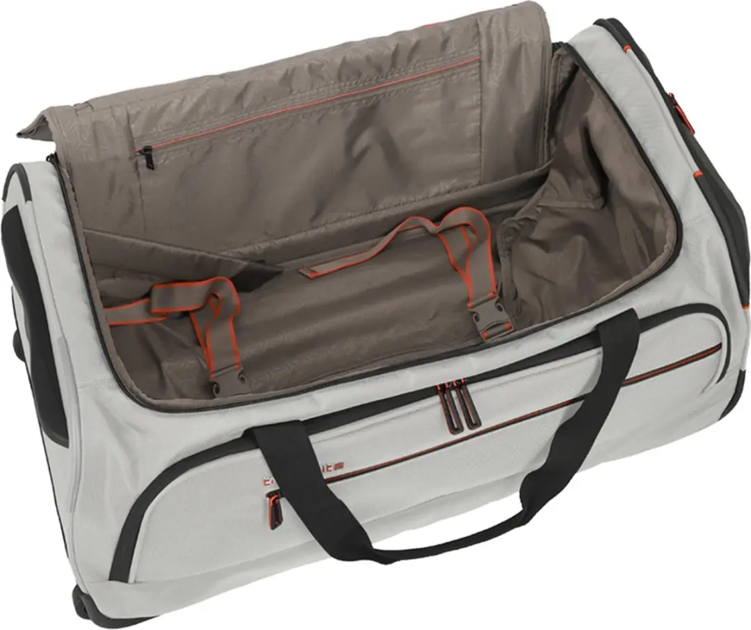 Travelite Crosslite Wheeled Duffle M - 71 Liter - Beige - afbeelding 4 van 6