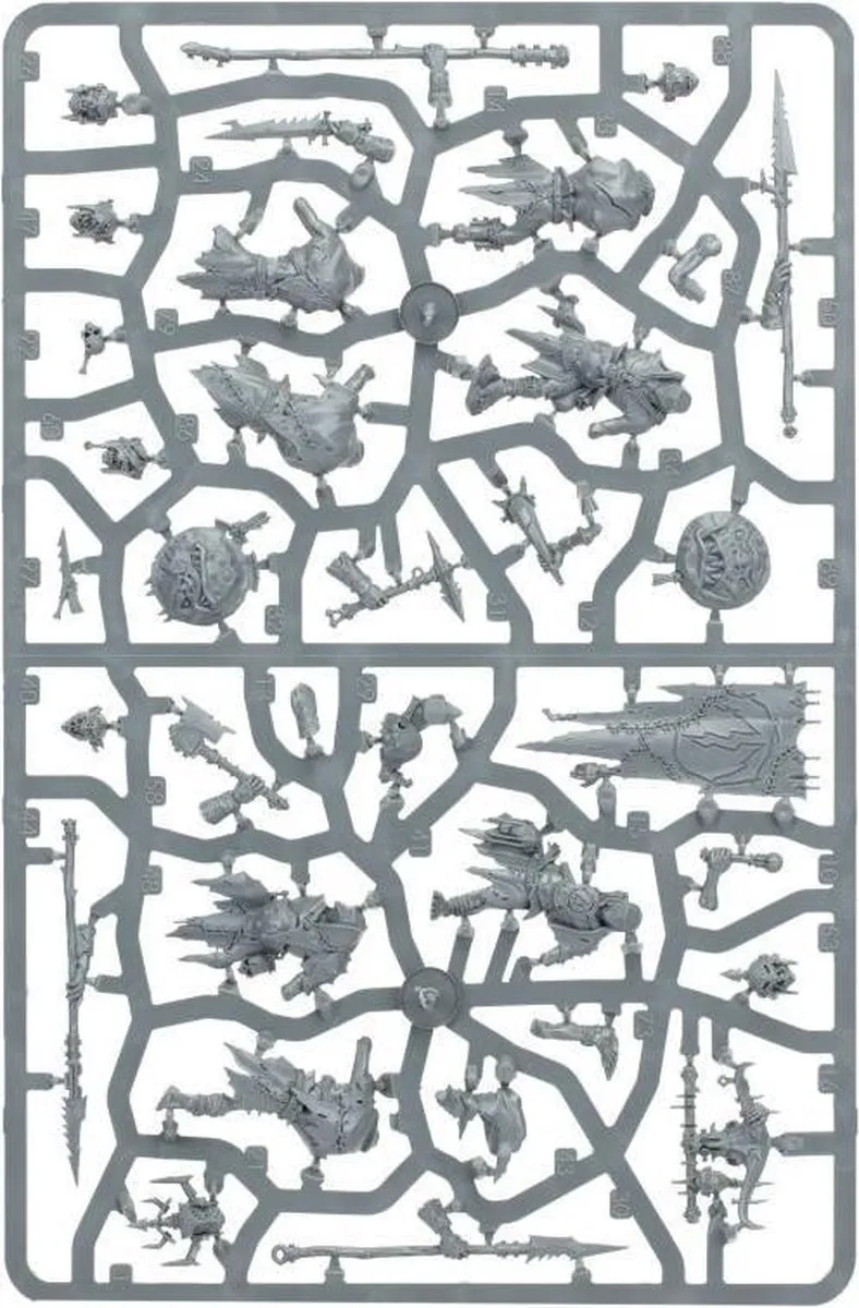 Games Workshop Orruk Warclans Gutrippaz - 100 Stuks