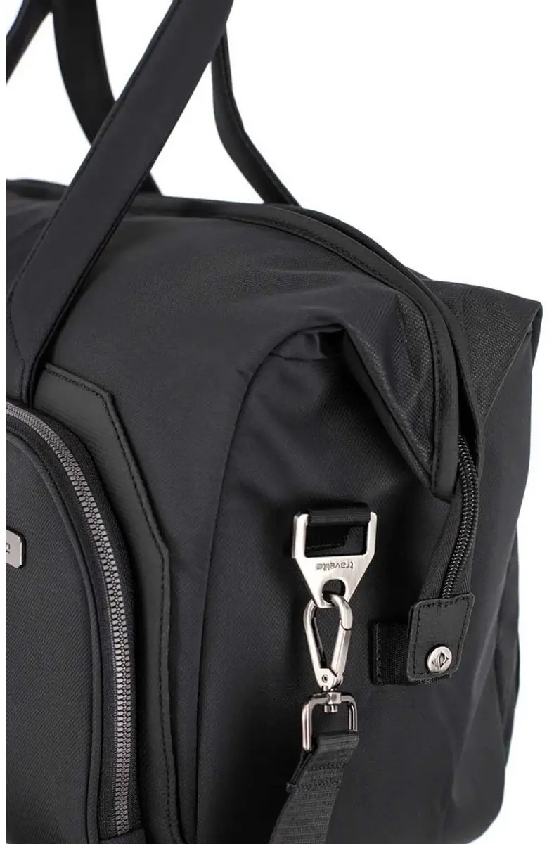 Travelite Priima Weekender Reistas - 25L - Zwart - afbeelding 4 van 6