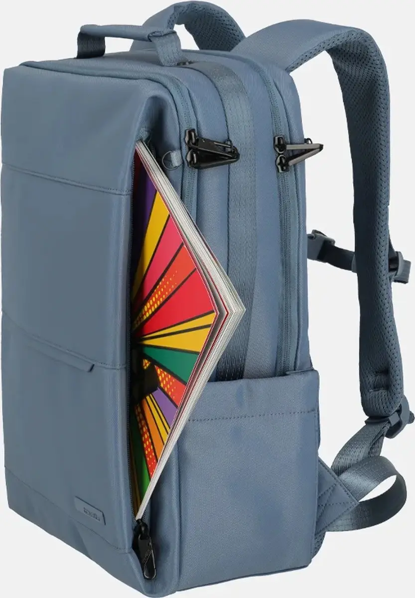 Travelite Workflow Rugzak M 18 l - Denimblue - afbeelding 5 van 6